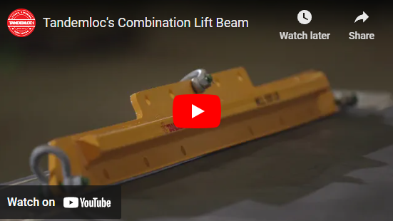 A screenshot of Combination Lift Beam YouTube Video